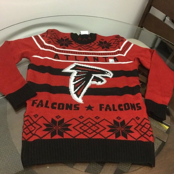 Atlanta Falcons Junk Food Ugly Christmas Sweater - Picture 1 of 3